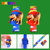 时刻美儿童玩具手表男孩卡通数字式可爱小学生女恐龙趣味电子手表(红色)第3张高清大图