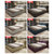 艺品亲尚 布艺床可拆洗 北欧简约现代双人小户型 软包床1.8米储物主卧 布床(深紫色 床垫)第3张高清大图