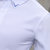 洲玛仕 2018春季长袖男式衬衫 韩版翻领男士衬衫休闲青年衬衣(S33黑色 XXXL)第5张高清大图