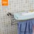香港域堡 卫浴 304不锈钢浴室置物架壁挂洗手间卫生间毛巾架204A第2张高清大图