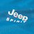 Jeep吉普速干衣男户外运动短袖T恤清凉轻薄透气冰丝吸汗宽松大码半袖体恤衫(XH5644湖蓝 M)第4张高清大图