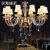 汉斯威诺水晶吊灯欧式客厅灯现代简约卧室灯创意艺术书房灯led餐厅北欧风情灯HS701049(无灯罩 18头)第5张高清大图