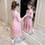 比得兔 汉服女童连衣裙夏装2021新款古装超仙公主裙子儿童夏季襦裙中国风(150 粉红色)第2张高清大图
