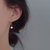 925纯银珍珠2021耳钉耳环长款气质ins风耳线女双戴2020新款潮耳饰tfx(白色 一件)第3张高清大图