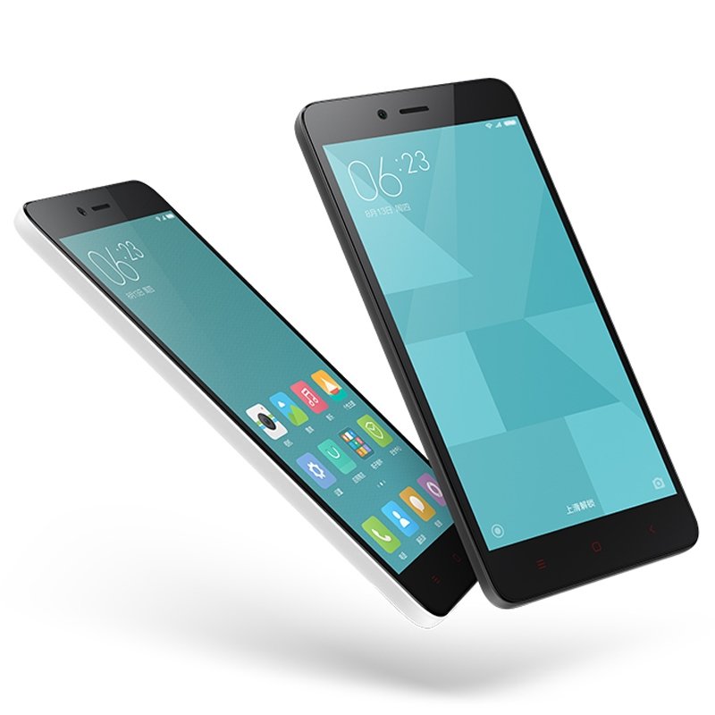 小米红米note2白色移动4g手机双卡双待