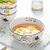 碗套装家用汤碗面碗简约可爱网红北欧餐具卡通陶瓷碗大号饭碗汤盆(4个4.5英寸猫咪圆碗 默认版本)第5张高清大图