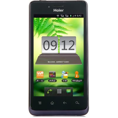 海尔（Haier）HW-N86W手机（星空黑）WCDMA联通定制