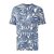 超市-服饰Versace男士蓝白色印花圆领短袖T恤 A76113-1173-A74P(蓝色 XS)第9张高清大图