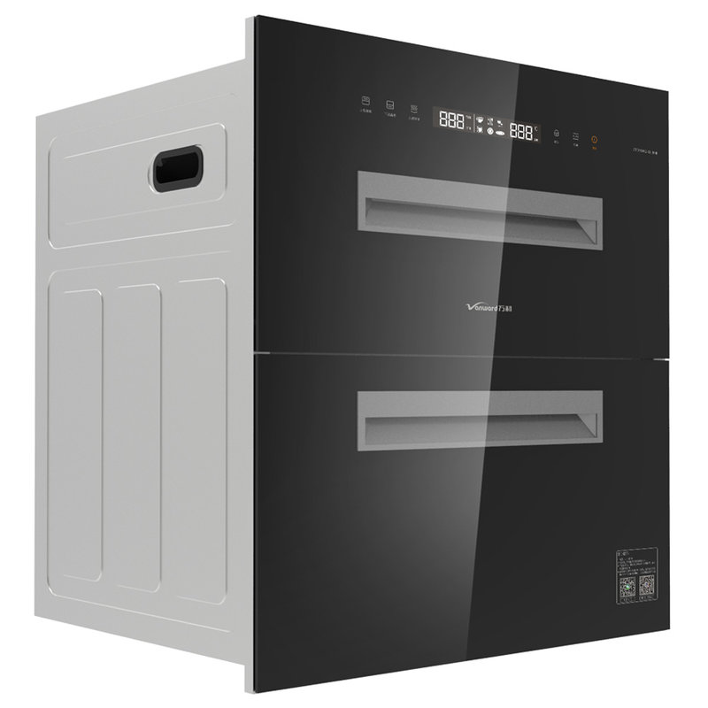 ztd100q-6l 100升 嵌入式消毒柜 二门二抽【图片 价格 品牌 报价】-真