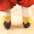 牛奶朋友秋冬韩版宝宝保暖珊瑚绒小猫可爱婴儿袜新生儿袜子(黄色 均码3-24个月)第4张高清大图