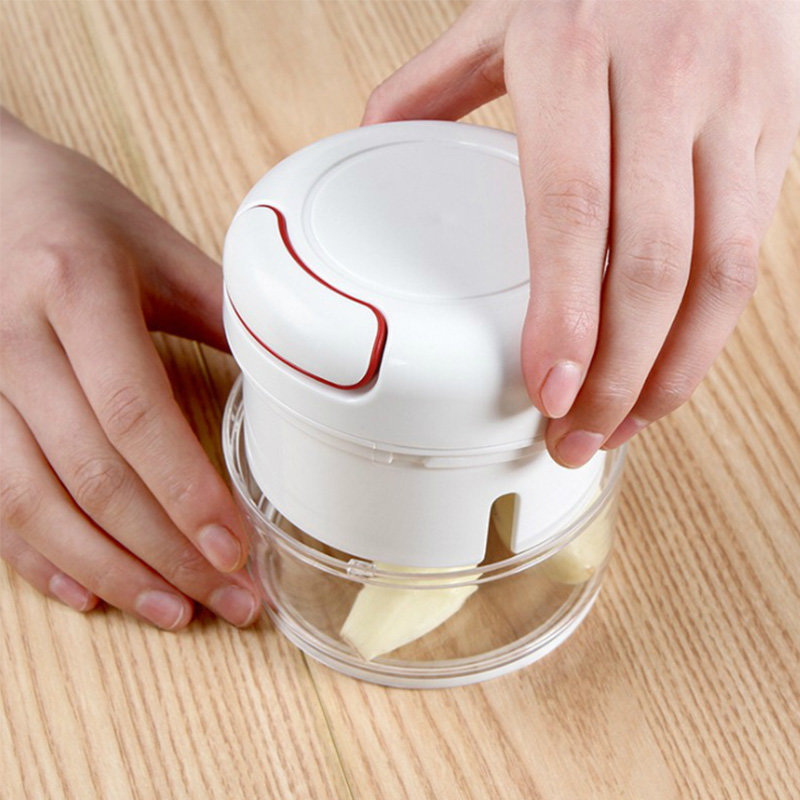 迷你蒜泥器手动捣蒜器小型家用切打蒜蓉姜蒜搅碎机搅蒜器拉蒜