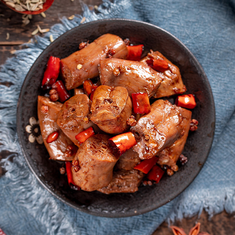 匠丫鲜生 酱香鸭脖248g*3袋装 渗透爽口 酱香美味冷链运输(三袋装)【