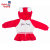 moababy 韩国品牌童装婴幼儿童春秋纯棉女童套装 CJ34-111419(白色-拉链 90)第2张高清大图