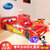 迪士尼儿童床男孩家具房汽车家用单人床卡通赛车总动员小孩床1.5m(红色 汽车总动总系列)第5张高清大图