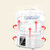 开优米婴儿奶瓶消毒器带烘干  多功能宝宝蒸汽奶瓶消毒锅消毒柜(灰色)第2张高清大图