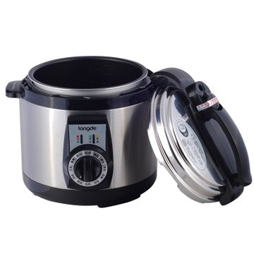 龙的(Longde)机械版电压力锅NK-DJ401具有煮饭、煲粥、煲汤、焖烧、煮炖等多种功能模式