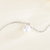 阿玛莎潮女S925银项链三角圆锥小灯泡珍珠贝珠吊坠职业套链(银色)第4张高清大图