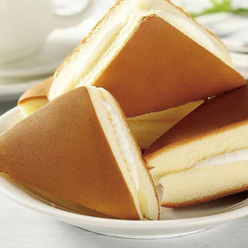 三明治面包西式奶香蒸蛋糕早餐糕点夹心办公室抗饿休闲零食点心260g