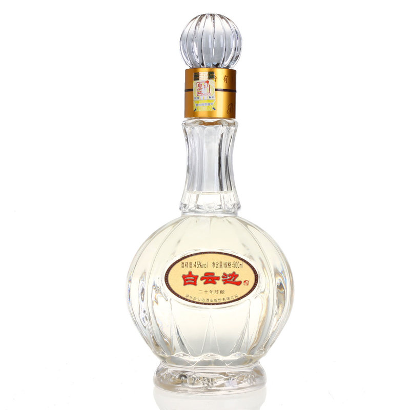 购酒网 白云边 20年陈酿酒45度500ml 浓酱兼香型白酒 *酒水