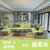 皇园(Huangyuan)沙发 布艺沙发组合客厅L型现代简约 大小户型布艺沙发组合家具整装#1516(浅绿色 六件套送地毯)第2张高清大图