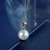 风下Hrfly 瑞雅 用绚丽光芒去点缀的时尚 18K金红宝石澳白珍珠吊坠 红宝0.127ct 11-12mm南洋澳白 正第8张高清大图