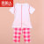 南极人儿童棉莱卡时尚打底内衣（亮色爱心） N513T80422(粉色 80cm)第5张高清大图