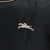 Longchamp珑骧 女士LE PLIAGE系列织物大号长柄可折叠手提单肩包购物袋 1899 619(001 黑色)第9张高清大图