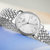天梭/Tissot 瑞士手表经典系列简洁钢带石英日历男表T52.1.481.31(银壳白面银钢带)第4张高清大图