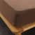 宏石家纺(HONGSHIJIAFANG) 针织棉四件套床上用品纯床单枕套被套 咖啡色 1.5/1.8M床 EO-066第5张高清大图