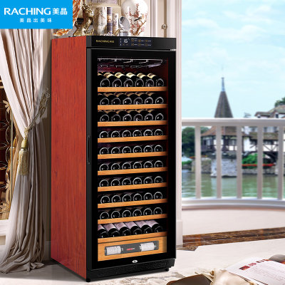 美晶（raching） W330A-MC WIFI智能实木恒温压缩机红酒柜茶叶柜冰吧(花梨红)