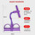 跃步脚蹬拉力器男女瘦腰减肚子家用运动拉力器仰卧起坐辅助器(紫色)第6张高清大图