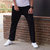 adidas阿迪达斯情侣款直筒长裤  阿迪新款舒适休闲 时尚百搭情侣款直筒裤长裤 TR30P2-BG(黑色 L)第3张高清大图