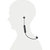 索尼（SONY） WI-C300 蓝牙耳机立体声无线运动颈挂入耳式手机线控通话耳麦 黑色第3张高清大图