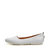 Daphne/达芙妮春新款单鞋低跟金属装饰真皮浅口女单鞋1515101004(白色 35)第3张高清大图