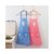韩版工作防污围裙女 时尚可爱厨房清洁围腰 家用成人防油做饭围裙(小兔款红色)第3张高清大图