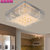 品拓 LED吸顶灯大气现代简约客厅灯长方形水晶灯具卧室灯大厅餐厅灯饰(95x70CM三色64W)第3张高清大图