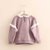 宝宝花朵卫衣 秋装新款女童童装儿童长袖外套上衣wt8775(140 紫色)第2张高清大图