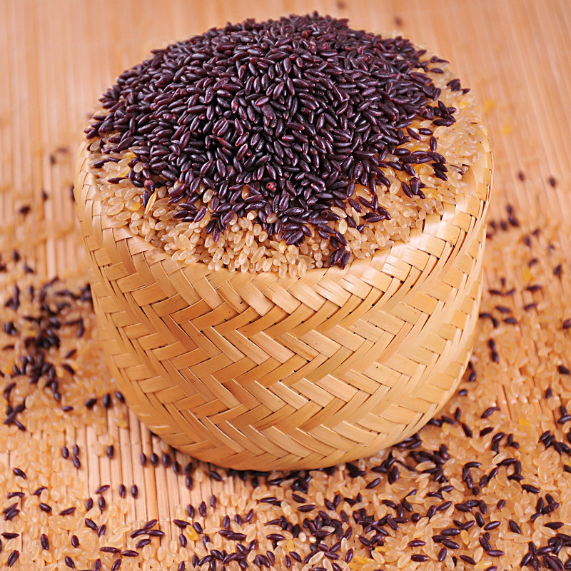 禾之元 零食特产粮油全谷物养生杂粮米四季如意4kg(木盒方)