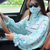 夏季多功能骑车防晒披肩围巾两用女开车防紫外线口罩袖套雪纺丝巾(分体款10)第2张高清大图