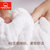棉花秘密 婴儿纯棉6层纱布浴巾(白色 版本)第4张高清大图