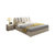 佐菲亚品牌布艺双人床1.8米1.5米现代简约储物榻榻米北欧软包可拆洗布床(单床 1.5米)第5张高清大图