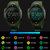 时刻美智能运动电子表男跑步计时闹钟夜光防水多功能手表户外(军绿色)第4张高清大图