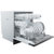 德意洗碗机WQP8-DA5625 台嵌两用 360°高温喷淋 去污一步到位第4张高清大图