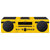 雅马哈（YAMAHA）MCR-B043 迷你音响 CD播放机音箱组合套装 蓝牙/USB/FM 桌面音响（黄色）第2张高清大图