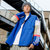 Adidas阿迪达斯男装新款运动服跑步健身透气薄款立领开衫棒球服休闲春秋衫夹克外套GL0401(蓝色 XL)第2张高清大图