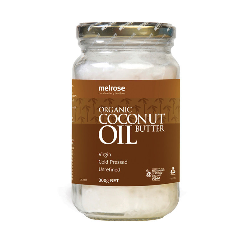 melrose 有机初榨天然椰子油 300g(1件)