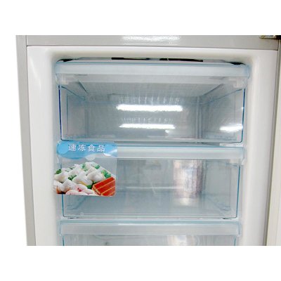 松下NR-B23SP1-S 230L 典雅银 双门冰箱 聚氨酯隔热层  钢化玻璃面板