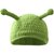 SUNTEK痞幼同款帽子绿色怪物史莱克宝宝搞怪可爱草莓儿童头套针织毛线帽(成人款（54-59CM） 绿色/喇叭吏来克)第9张高清大图