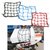 梦奇 摩托车改装配件 油箱网兜 行李网 摩托车头盔网兜　杂物网(普通款30*30蓝色)第5张高清大图