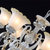 雷士 欧式吊灯水晶灯复古欧式美式客厅卧室餐厅灯具ECD9000(8头不带光源)第4张高清大图